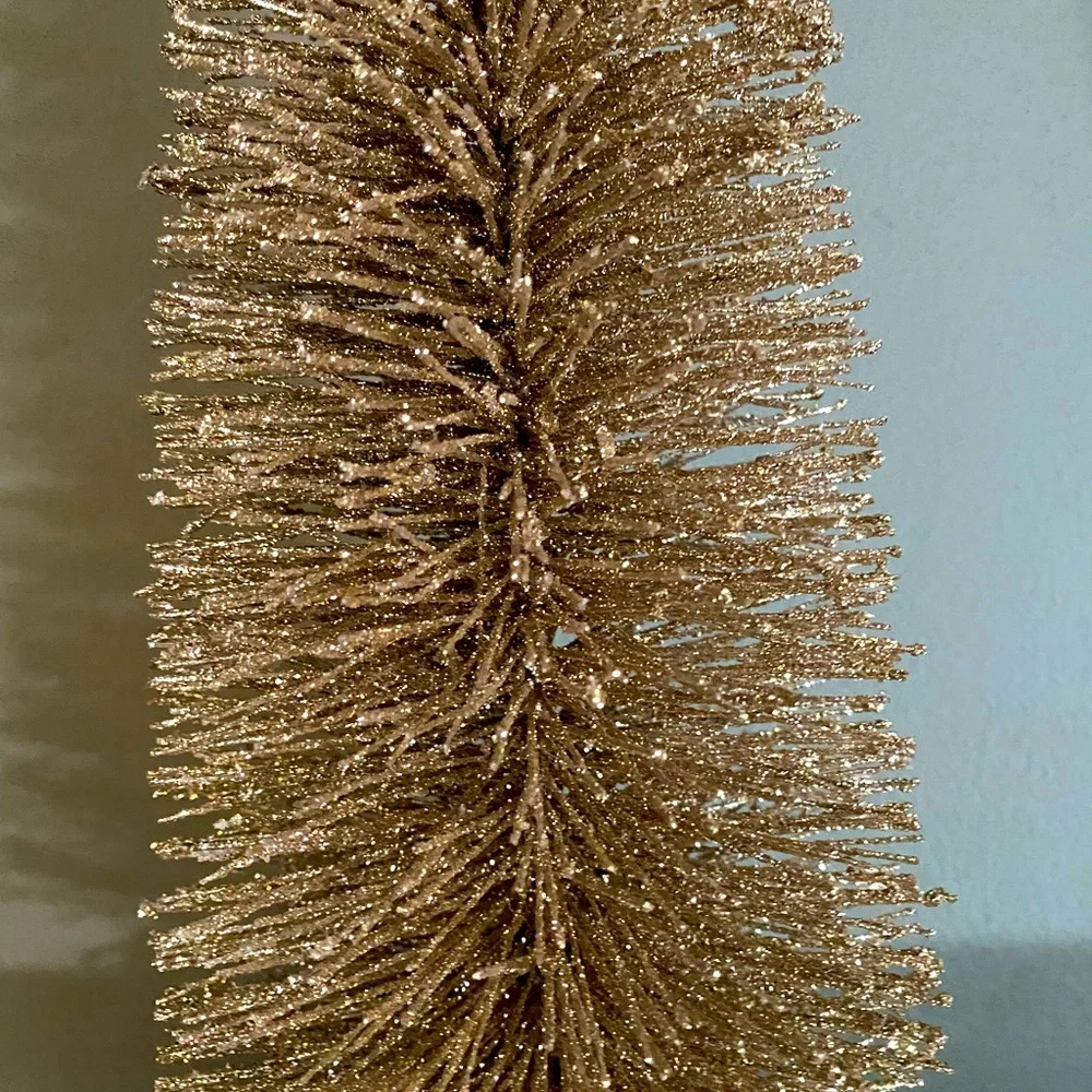 West Elm Glitter Brush Tree